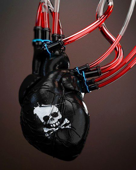 black heart🖤🖤