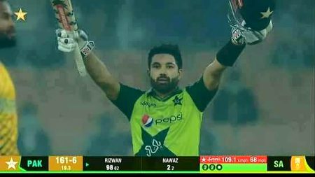 Man of the match sir Rizwan 104
#Pak vs S.A first t20i