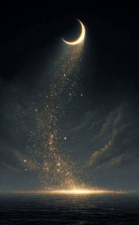 A moon that shines in the dark....!!!!!