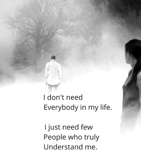 I don't need...