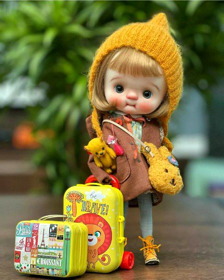 Cute little doll