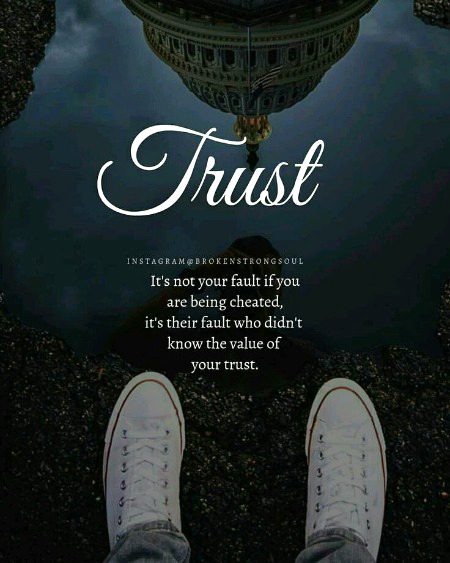It's not your fault