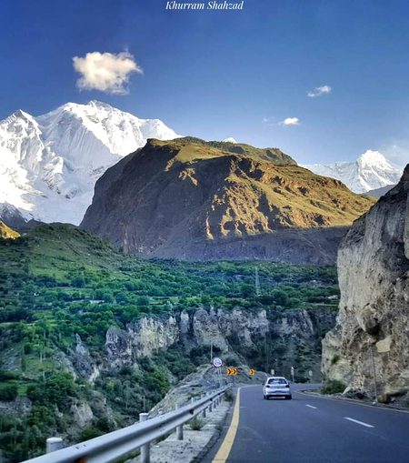 A view of Rakaposhi from KKH...
Gilgit Baltistan..
