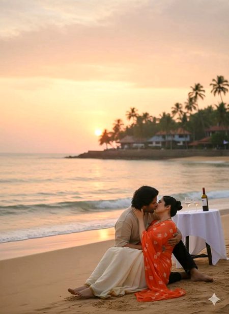 یہ ساحل، یہ ہوا، یہ شام… مگر سب سے حسین تمہاری قربت ہے۔