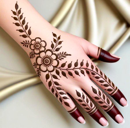 Mehndi design..