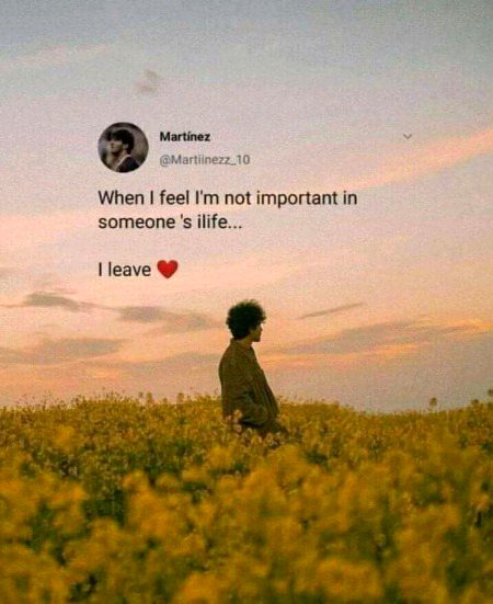 Not important 😔😔😔