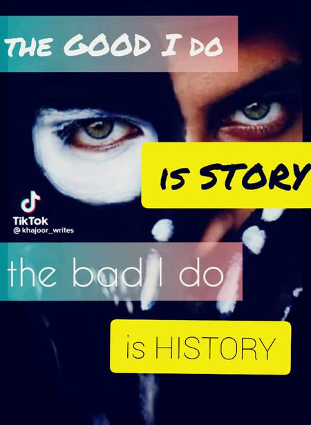 the GOOD I do is story 💯