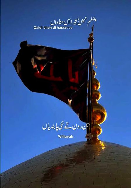پھرتا ھے دربدر رہتا نہیں چین سے ۔۔۔۔ آج بھی شرمندہ ھے پانی حسین سے۔۔۔