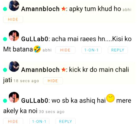 Choti Soch  k Log Khudko Bara Samjhty girl id usa krna Chor do MR Raes .