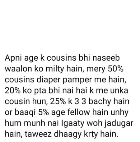 Bilkul sahi bat...