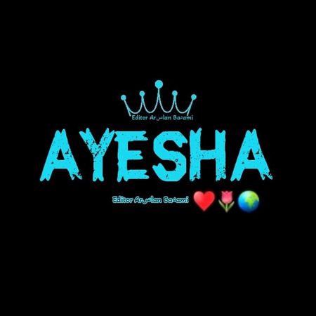 Ayesha name