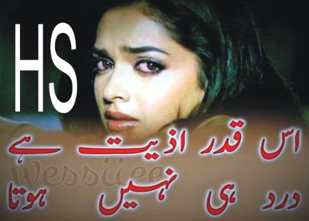 میرے مرنے پر سب خوش ہوں گے فرازؔ
 بس اک تنہائی روئے گی کہ میرا ہمسفر چل بسا۔