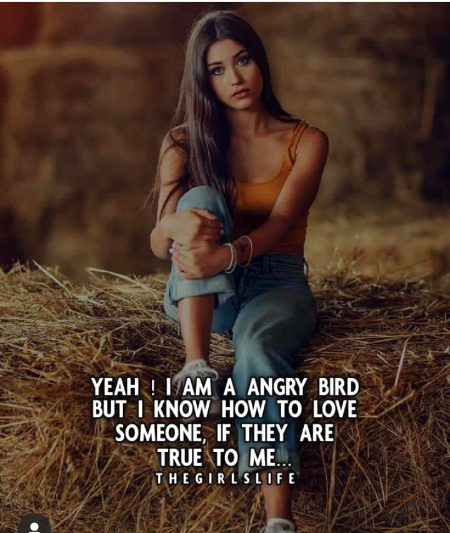 Yeah I am an angry bird.....