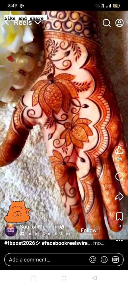 Mehindi design nice