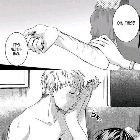 So he Kissed on every scar of the skin