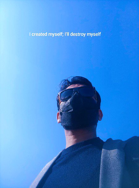 I'm happy in my own terms(non-human terms)