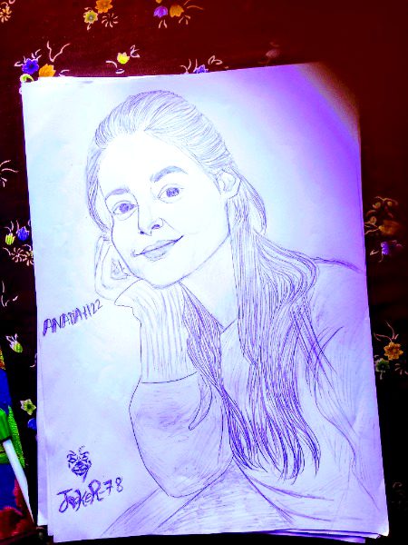 Full drawing complete simple art .joker_78