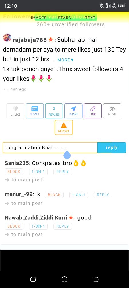 Bhai congratulations ... Mei comnt nahi kr skti 😣