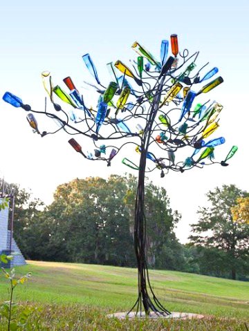 Diy Bottle Tree 🌴 Craft ❣️