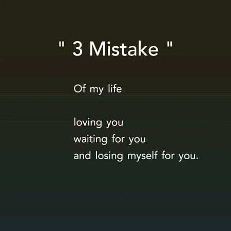 Mistake