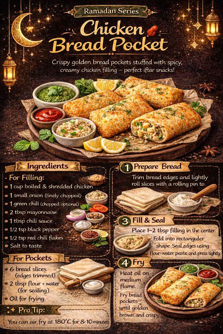 Chicken bread picket..