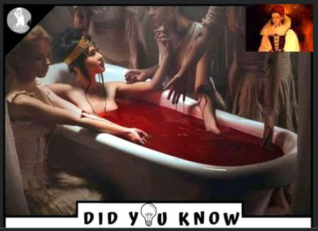 Elizabeth Bathory was considered as the most dangerous woman in the history,she used to bath with virgins blood to stay younger...😑