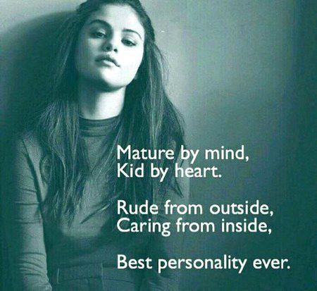 Mature by...