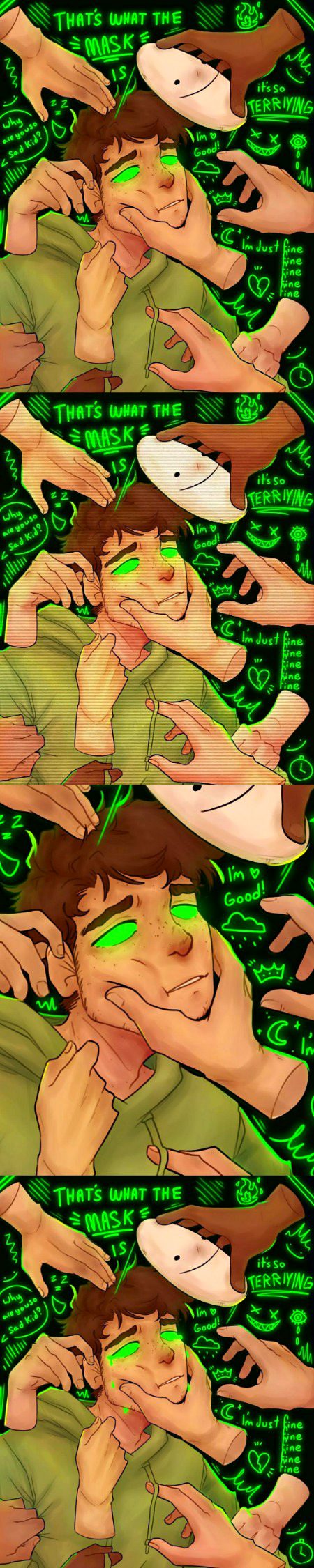 ѕнαнzαιв, Mask is kinda cool ig 😷✌🏻