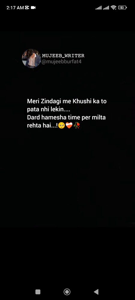 Bht dard milta hain waqat ke sath Sath 💔😢👍