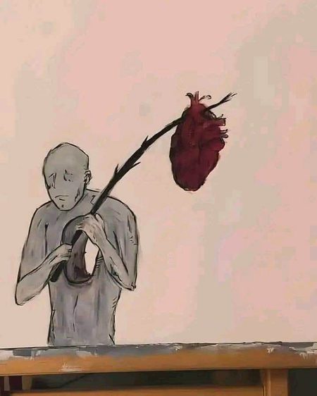 اچھے سے اچھے دل بھی تھک جاتے ہیں ❤️ 🩹