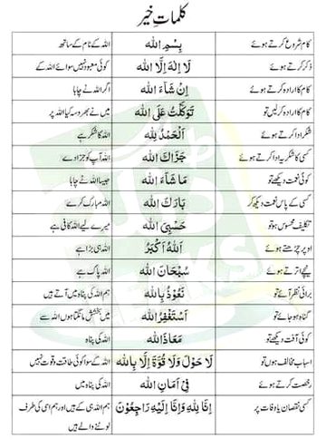 subhan ALLAH masha ALLAH