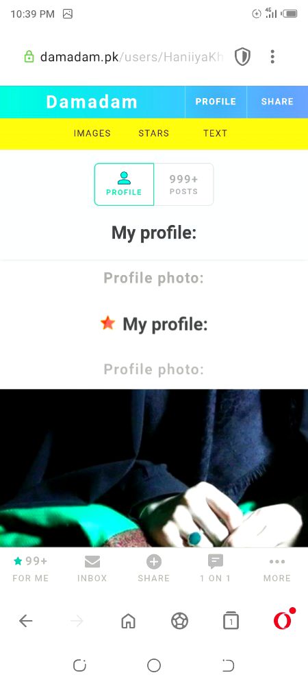 My profile ❤️