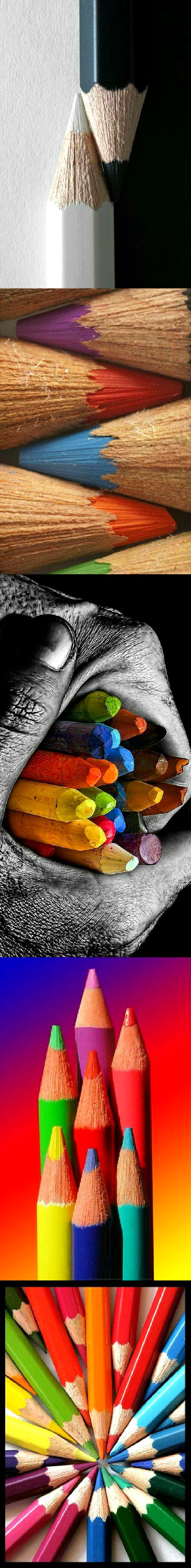 Beautiful colourful pencils ❣❣