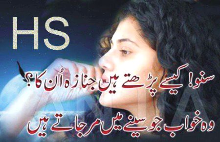 میں ڈوبا تو سمندر کو بھی حیرت ہوئی مجھ پر 
عجیب شخص ہے کسی کو پکارتا ہی نہیں