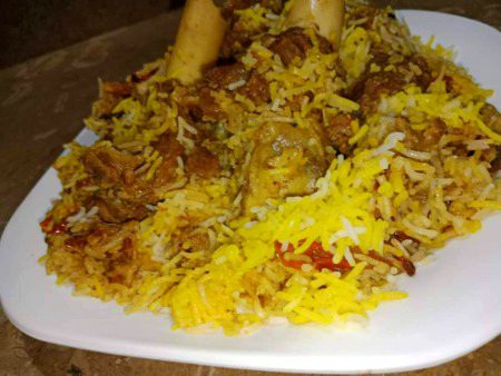 Appi Ne specially Bilyani Banai Our Bhaiya Ne Khub khai.😀😘😘