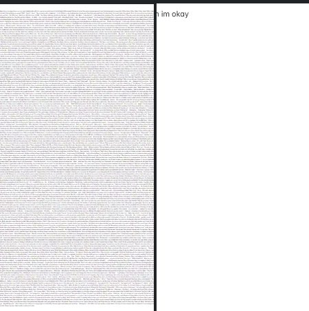 what i want to say and what i said :