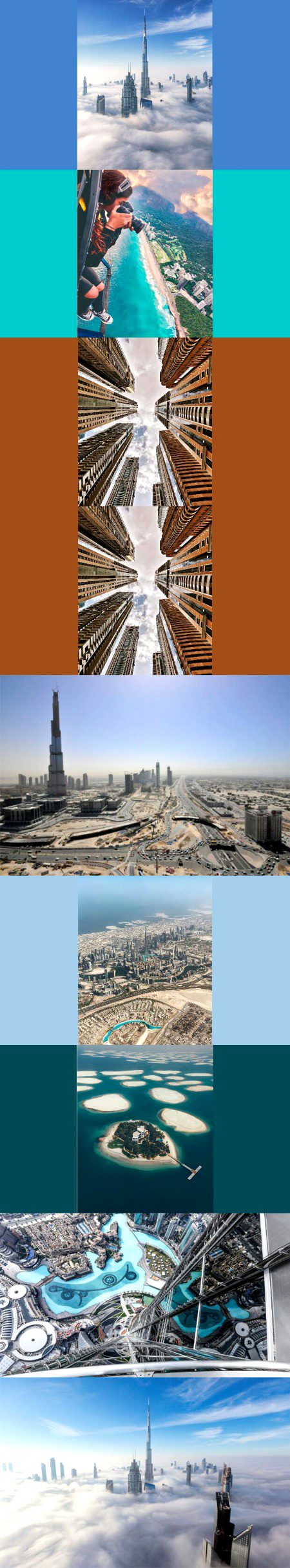 کبھی کبھی کیمرے کی آنکھ وہ مناظر ہی دکھا دیتی ہے جو انسانی آنکھ سے دیکھنا ناممکن ہوتا ہے ہم بات کر رہے ہیں فضا سے لی گئی دبئی کی چند حیرت انگیز تصاویر کی جو دنیا کے مقبول ترین سیاحتی  مقامات میں سے ایک ہے یہ شاندار تصاویر فوٹو گرافر جمانا جولی کا کمال ہیں