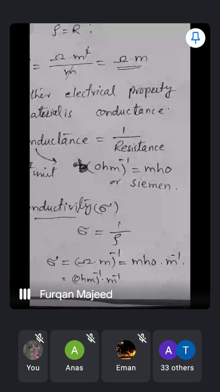Physics online class