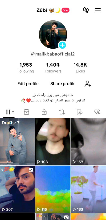 This is my tiktok I'd all friends, please follow me. May Allah bless you always, Amen