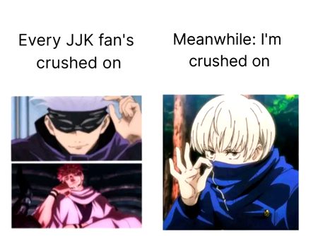I don’t know why but Inumaki..... 🙂👉👈
