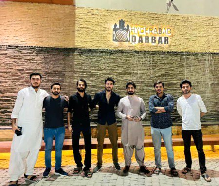 My new pic With me friends  Darbar Big Hotel ❤❤