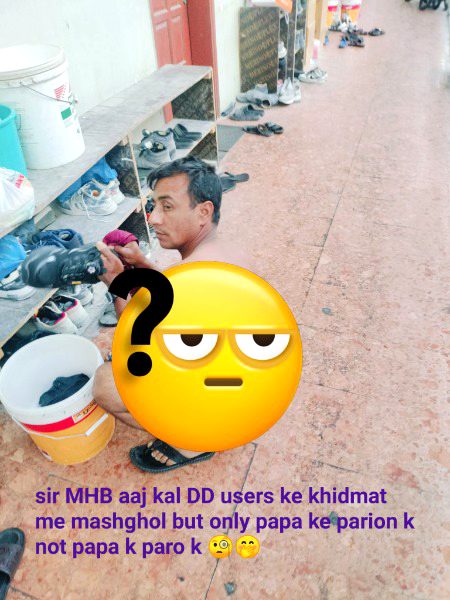 Sir MHB in Koshish🤭