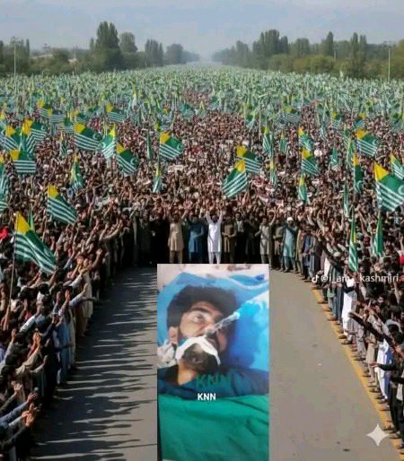 مظفرآباد میں فائرنگ سے ایکشن کمیٹی کا ایک نوجوان وطن پر قربان ہو گیا جس کا تعلق نیلم سے تھا💔
اللّٰہ پاک درجات بلند فرمائے۔ آمین 🤲💔🥹
یہ ہے آپ کا امن مارچ ؟؟؟