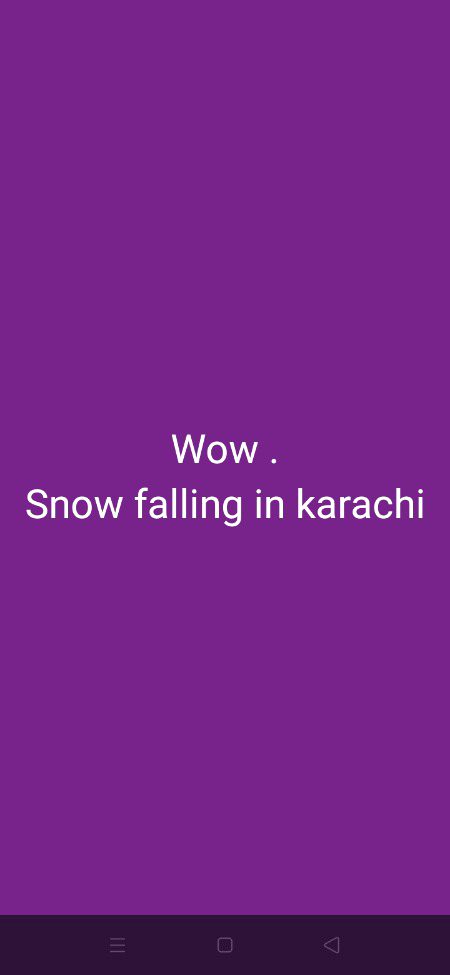 Wow in Karachi