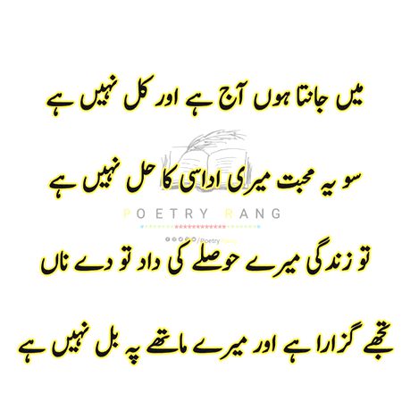 دیکھیں چشم حیراں کیا انتخاب کرتی ہے.  .  میں کتاب تنہائی تم نصاب دنیا کے