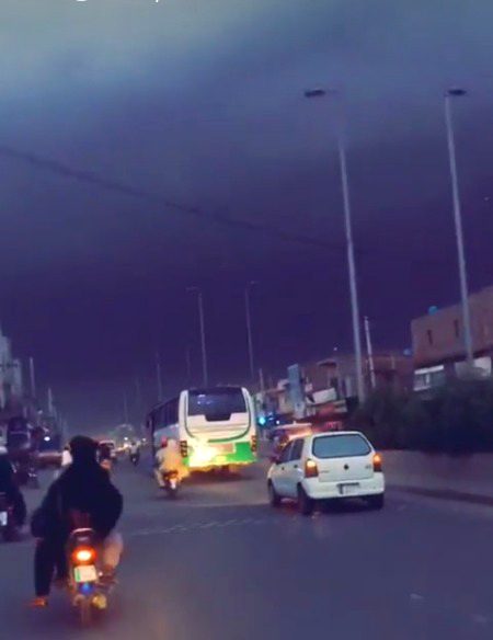 Today city weather like this😱😱