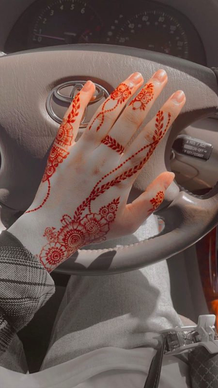 ... Mehndi design 👀🎀❤️ ...