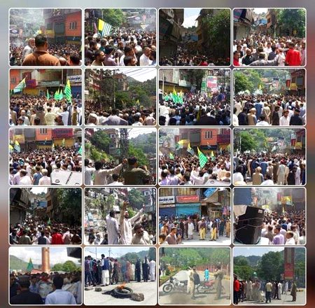 #تقسیم_کشمیر_نا_منظور ✌🏻🚩
اہلیانِ مظفرآباد کے با شعور لوگوں کو مبارکباد پیش کرتے ہیں.
تقسیمِ کشمیر کسی صورت قابلِ قبول نہیں ہو گی.
آواز دو کشمیریوں ہم ایک ہیں ہماری کوئی پارٹی نہیں صرف کشمیر ہماری پہچان ہے.. 🚩🚩🚩
دھرتی ھماری مرضی تمھاری نامنظور نامنظور