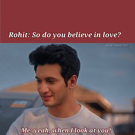 Yes, I believe when I look in to your eyes!
