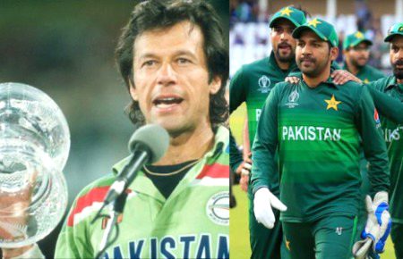 Two Legends
Imran Khan and Sarfaraz Ahmed
